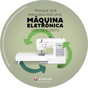 Ultralock 14HD854 Máquina de Costura Singer - Imagem 3