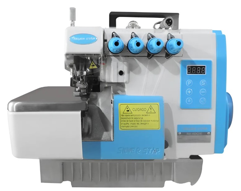 Overlock Ponto Cadeia 2ag 4 Fios Direct Drive S8-4dc Silver Star (Melhor custo beneficio)