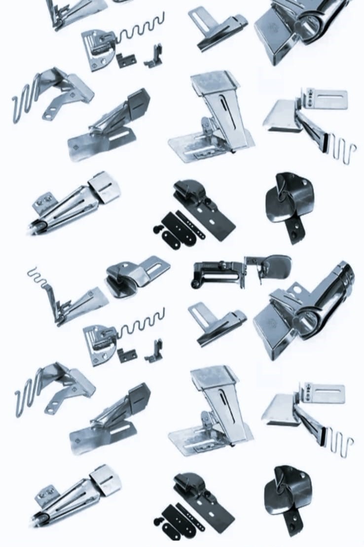 Aparelhos para máquinas de costura industriais