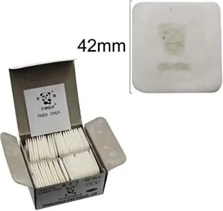 Giz Mágico Cerâmico Panda Marca Tecido Some Calor 50un - Imagem 2