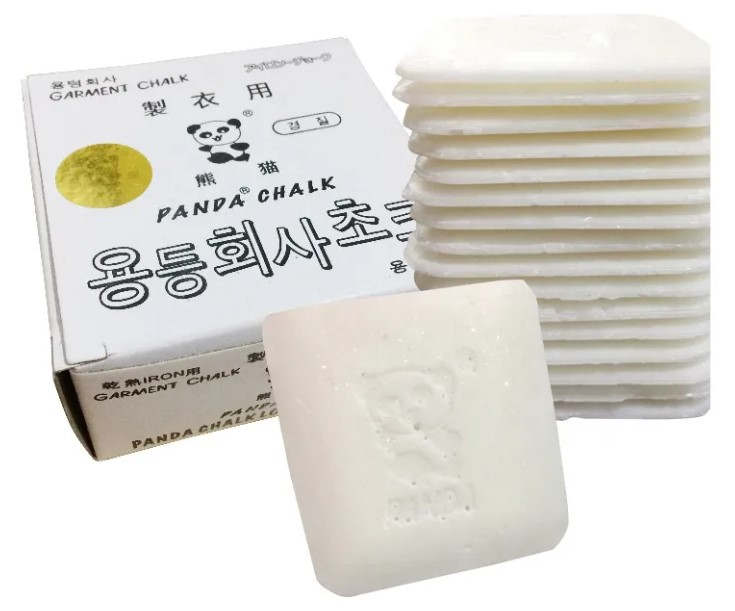 Giz Mágico Cerâmico Panda Marca Tecido Some Calor 50un
