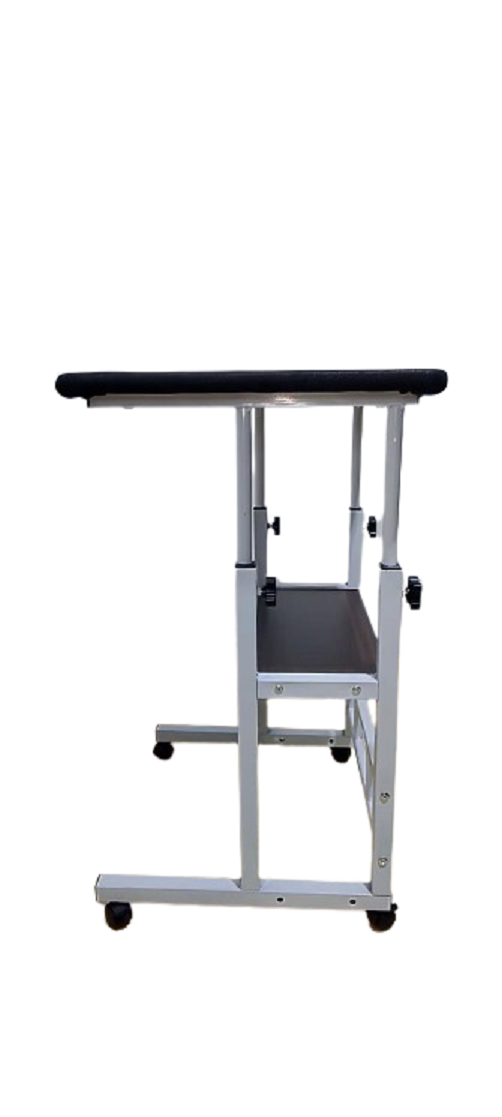 Mesa Para Máquina De Costura, tampo Emborrachado Antivibração Antideslizante Regulável e rodas - Imagem 3